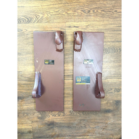 Sakabes komplekts kronšteins āķis stiprinājums plāksnes savienojums metināms traktora kausam Euro sakabe taisnais variants