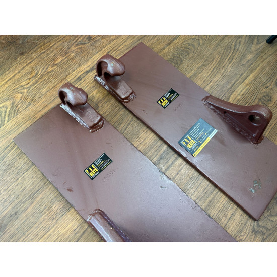 Sakabes komplekts kronšteins āķis stiprinājums plāksnes savienojums metināms traktora kausam Euro sakabe taisnais variants