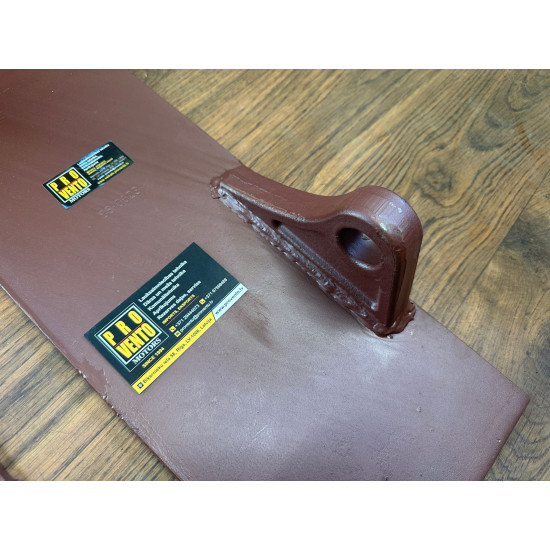 Sakabes komplekts kronšteins āķis stiprinājums plāksnes savienojums metināms traktora kausam Euro sakabe taisnais variants