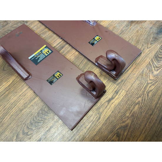 Sakabes komplekts kronšteins āķis stiprinājums plāksnes savienojums metināms traktora kausam Euro sakabe taisnais variants