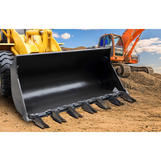 Frontālā kausa zobi papildus plāksne 120cm universāls pielietojums visu veidu traktoriem