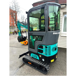 Ekskavators 1,2T maināms ķēžu platums hidraulisks zobs paplatināma lāpsta un izdevīgo benzīna (ne dīzeļa) motoru patiess svars