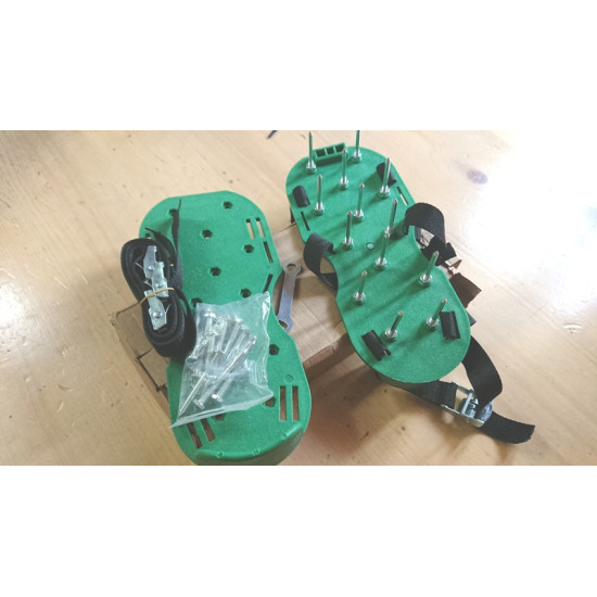 Aerators zāles, apavi