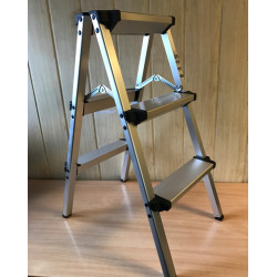 Kāpnes Trepes Alumīnija 3 pakāpienu soliņš  trepes Kāpslis PRH-503