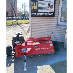 Pļaujmašīna ATVCK150 mulčētājs piekabināms zāles pļāvējs riteņi sānos vai aizmugurē universāls