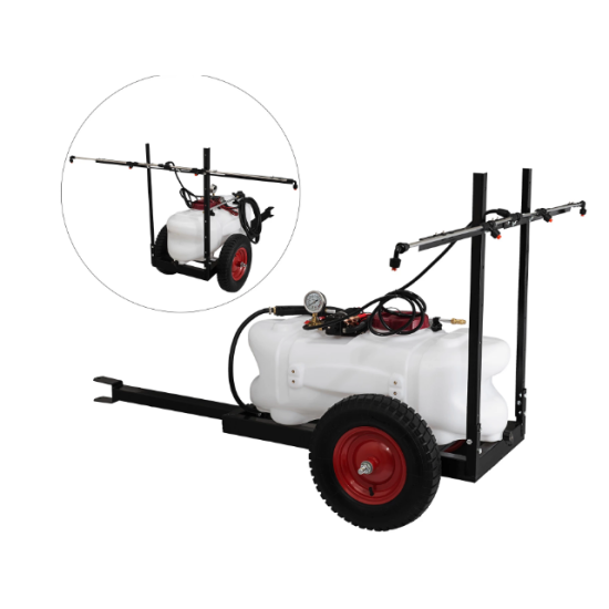 Miglotājs smidzinātājs dārzam zālienam universāls 60Litri 12V pievienojams kvadraciklam ATV, mini traktoram, mašīnai un tml.
