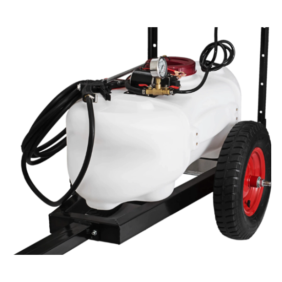 Miglotājs smidzinātājs dārzam zālienam universāls 60Litri 12V pievienojams kvadraciklam ATV, mini traktoram, mašīnai un tml.