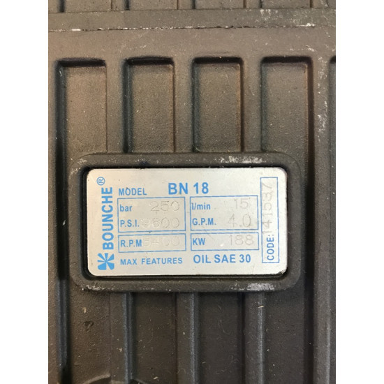 Augstspiediena mazgātāja sūknis, rezerves daļa 3600