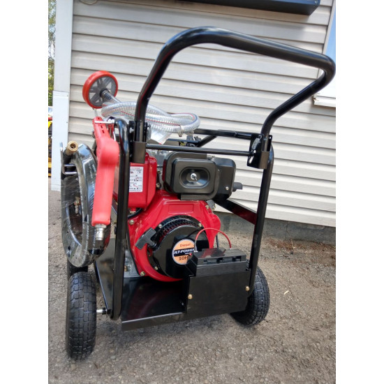 Augstspiediena mazgātājs SW3600DE, ar dīzeļa motoru 10Zs, elektrostarts, max spiediens 248Bar, ūdens 1092 l/h