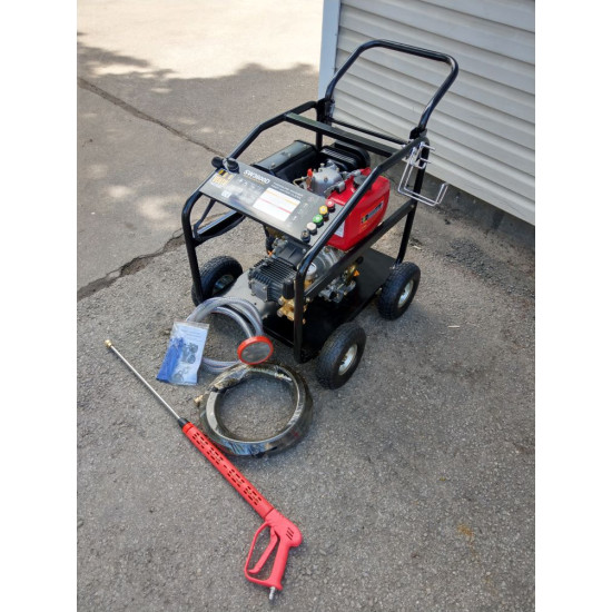 Augstspiediena mazgātājs SW3600DE, ar dīzeļa motoru 10Zs, elektrostarts, max spiediens 248Bar, ūdens 1092 l/h