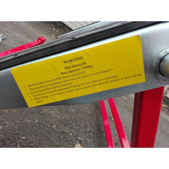 Auto mehānisks mobilais pacēlājs lifts pilnīgi autonoma darbība