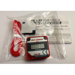 Motorstundu skaitītājs motorstundu uzskaite izmanto sporta vajadzībām univesāls pielietojums Oppama Pet-3200R