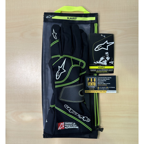 Lietus Cimdi Alpinestars Tempest V2 WP