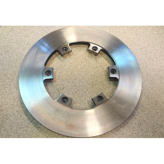 Bremžu disks kartingam ventilējams, var izmantot arī citai tehnikai. 210mm x 12mm