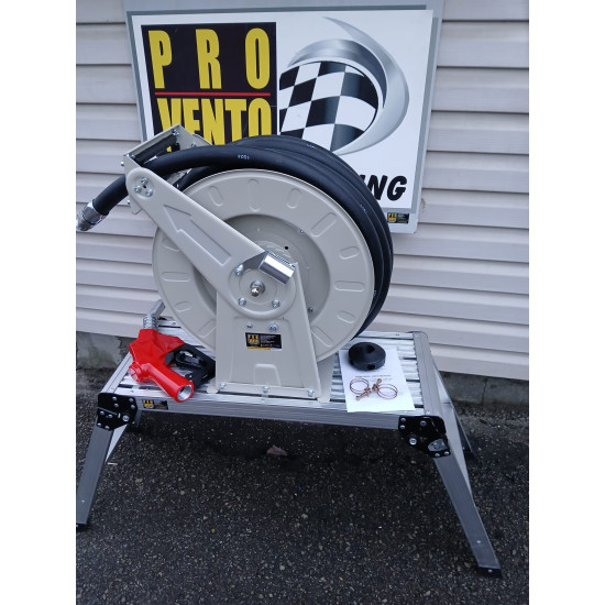 Degvielas piegādes šļūtene 15m ar spoli un automātisko uzpildes pistoli dīzeļdegvielas uzpildes iekārta Mini DUS