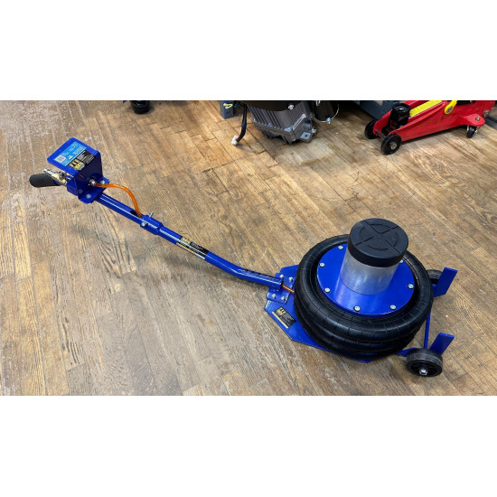 Domkrats pneimatiskais pacēlājs ar gaisu darbināms 3,5t celtspēja 150mm - 500mm garais rokturis komplektā adapteris