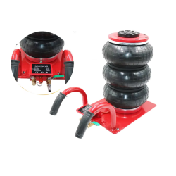 Domkrats pneimatiskais pacēlājs ar gaisu darbināms 3T celtspēja 150mm-450mm mazie rokturi viegls modelis