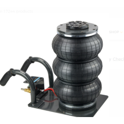 Domkrats pneimatiskais pacēlājs ar gaisu darbināms 4T celtspēja 150mm-400mm  mazie rokturi viegls modelis