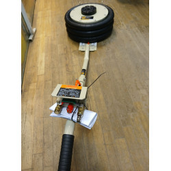 Domkrats pneimatiskais pacēlājs ar gaisu darbināms 5T celtspēja garais kāts Eiropas tirgum pneumatic jack