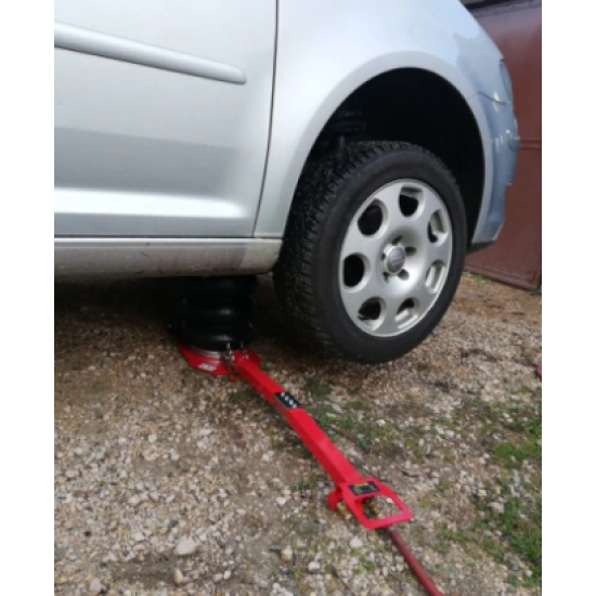 Domkrats pneimatiskais pacēlājs ar gaisu darbināms 3T celtspēja regulējams kāts