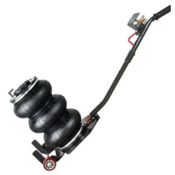 Domkrats pneimatiskais pacēlājs ar gaisu darbināms 4t celtspēja drošības vārsts 150mm - 400mm