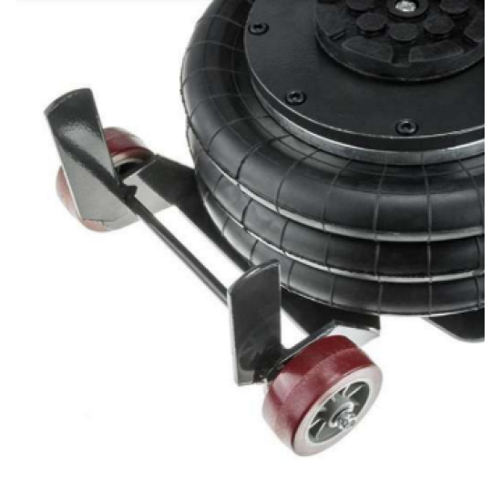 Domkrats pneimatiskais pacēlājs ar gaisu darbināms 3,5t celtspēja 150mm - 500mm garais rokturis komplektā adapteris