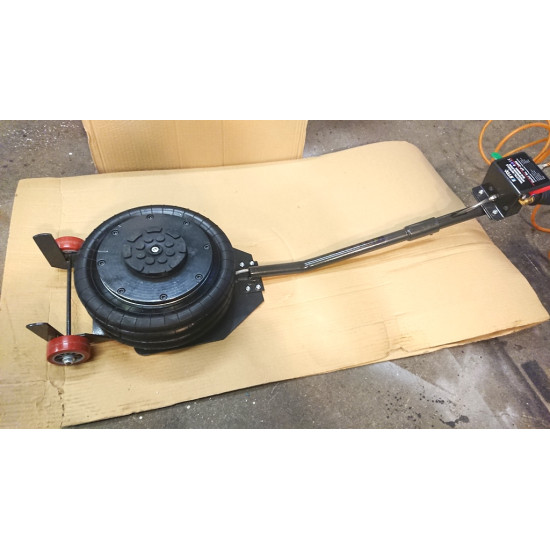 Domkrats pneimatiskais pacēlājs ar gaisu darbināms 4t celtspēja drošības vārsts 150mm - 400mm