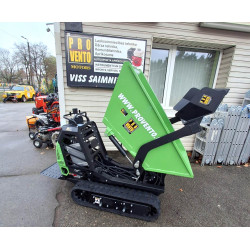 Moto ķerra ar kausu Motorrati dumperis pašizgāzējs El starteris Hidrodzesēšana