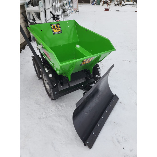 Moto ķerra, Sniega šķūris ar lāpstu, Motorrati ar motoru, dumperis - vedējs, pašizgāzējs ar motoru, dumpers 5,5 Zs 4x4