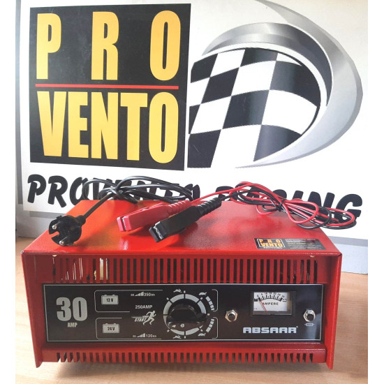 Akumulatoru lādētājs, lādējamā ierīce ar starta funkciju (booster) 30A 12/24V BOOST 30-350 Ah