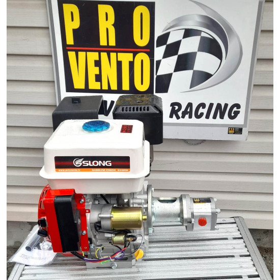 Hidrauliskais sūknis ar pāreju piedziņas korpusus komplektā pievienošanai mūsu tirgotajiem SLONG GX tipa iekšdedzes motoram