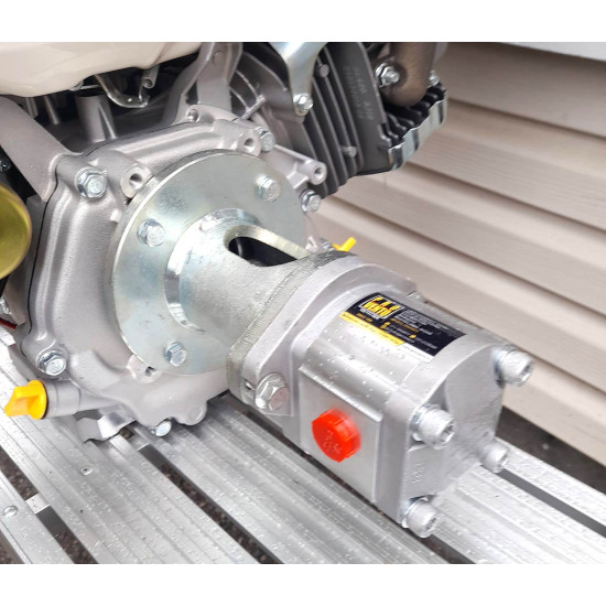 Hidrauliskais sūknis ar pāreju piedziņas korpusus komplektā pievienošanai mūsu tirgotajiem SLONG GX tipa iekšdedzes motoram