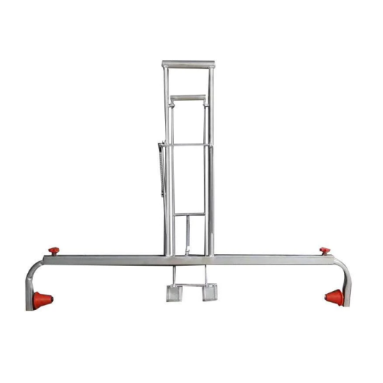 Agroplēves agrotekstila ieklājējs, plēves ģeotekstila ieklājējs velkams ar rokām regulējams platums 0,8m - 2m
