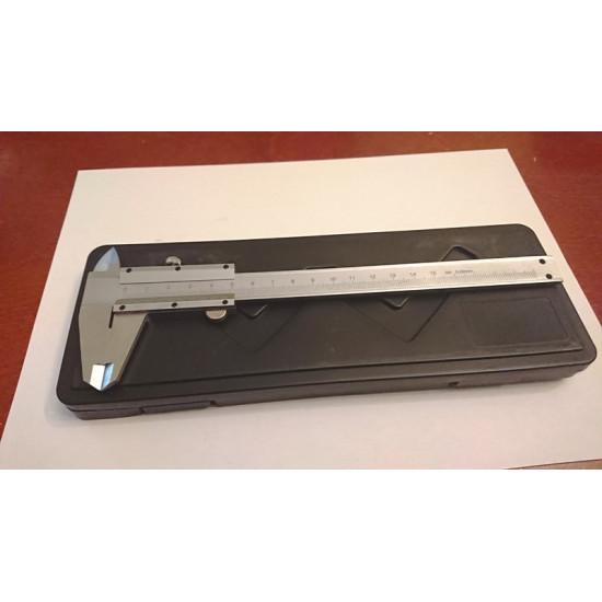 Bīdmērs tērauda, paredzētā precizitāte līdz 0,1mm