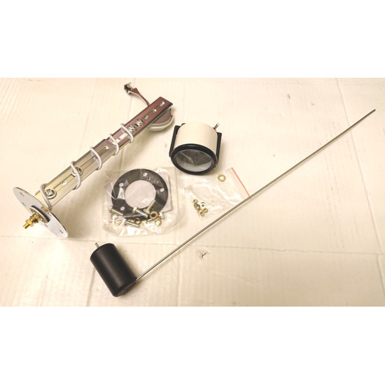 Degvielas līmeņa devējs komplekts universāls ar pulksteni 12V regulējams dziļums