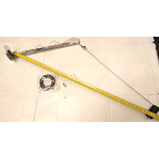 Degvielas līmeņa devējs komplekts universāls ar pulksteni 12V regulējams dziļums