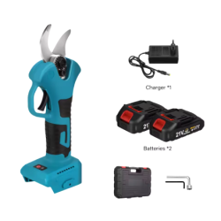 Dārza šķēres zaru grieznes Makita tipa 2 akumulatori 18V 1300w