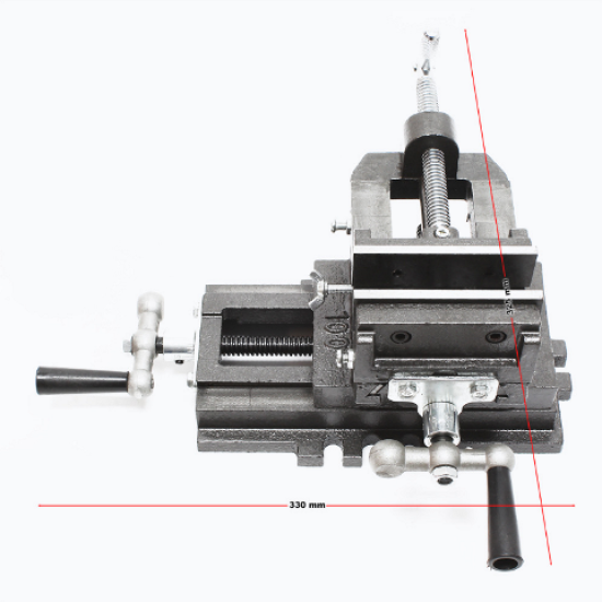 Skruvspīles mašīnskrūvspīles 2 asis šķersskrūvspīles 100mm laba kvalitāte masīvi smagas  zinātāji sapratīs