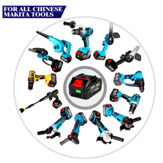 Baterija akumulators zaru zāģim urbjmašīnām un citām ierīcēm 18V 20000 mAh Makita tips