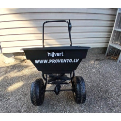 Kaisītājs sāls smiltis mēslojums minerālmēsli sēklas izkliedētājs sējmašīna stumjams 40l universāls pielietojums ziemā un vasarā