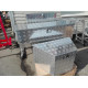 Slēdzama alumīnija uzglabāšanas kaste, ārējie izmēri-  ārējā garā mala 860 (400)x500x460mm