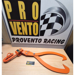 Baļķu satvērējs vilkšanas stangas āķis šķērāķis 520 mm 1500 kg