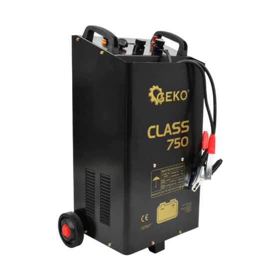 Akumulatoru lādētājs lādējamā ierīce Class 750 BOOST 12/24V 700A ar starta funkciju taimeris Vecais labais metāla korpusa modelis