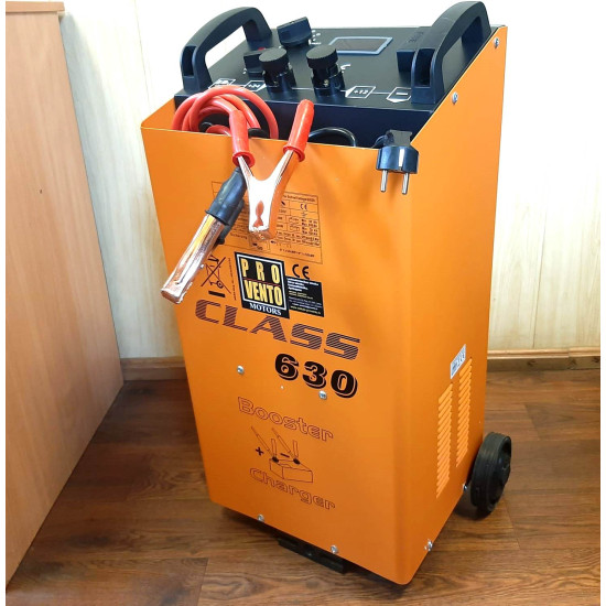 Akumulatoru lādētājs lādējamā ierīce ar starta funkciju taimeris Class 630 BOOST Vecais labais metāla korpusa modelis