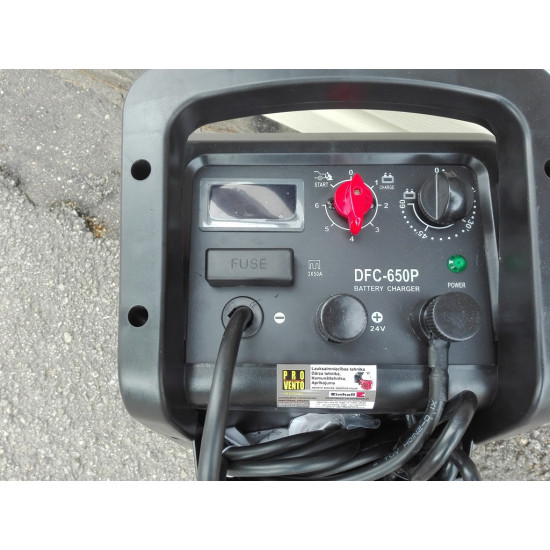 Akumulatoru lādētājs, lādējamā ierīce ar starta funkciju + taimeris Youli DFC-650P BOOST Jaunais dizains, papildus jauda!