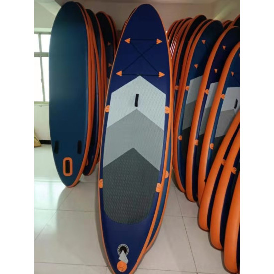 SUP dēlis, 3,05 m piepūšams, 2022./23..gada dizains un modelis, izstrādāts Francijas tirgum, 5 slāņi, Standart Up Paddle board, SUP sports