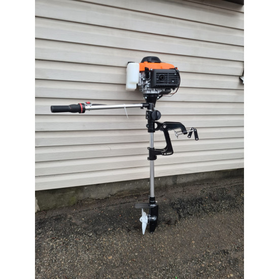 Laivas motors, laivas dzinējs, piekaramais motors 4 Taktu, nav jāsajauc benzīns ar eļļu. 3,5 Zs, OM003/144