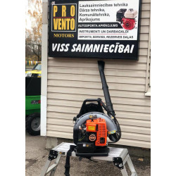 Lapu pūtējs Sniega pūtējs jaudīgs ar 63ccm motoru uz muguras liekams ar benzīna motoru