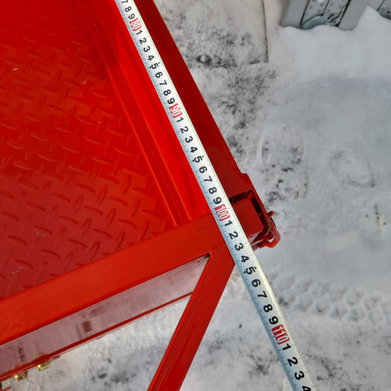 Piekabe motoblokam universāla 1,4m  x 1m x 0,30 m