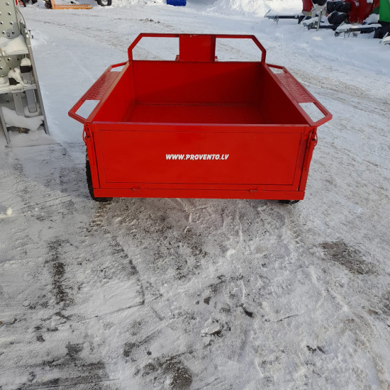 Piekabe motoblokam universāla 1,4m  x 1m x 0,30 m